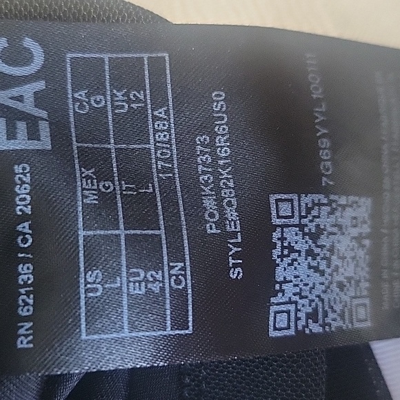 GUESS Womens Black Mesh Corset Tie Up, Long Sleeve Dress, Size: L - Picture 5 of 14